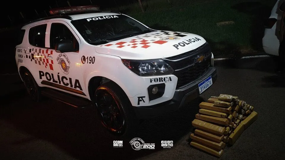 FOTO: POLICIA MILITAR DO ESTADO DE SÃO PAULO